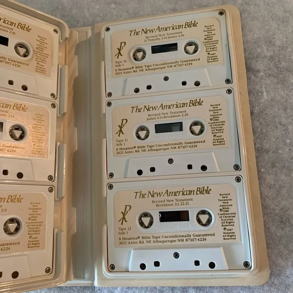 The New Testament of the New American Bible Revised Edition on Cassette